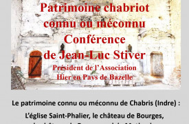 Conférence sur le Patrimoine chabriot connu ou méconnu
