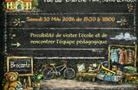 La brocante de l'école Clairefontaine 
