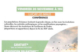 Conférence - Evolution des populations d'oiseaux