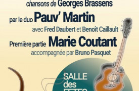Concert chansons de Georges Brassens