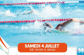 Animation natation à la piscine