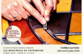 Les mercredis du patrimoine : « Le vitrail : gestes et inspirations » 