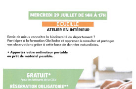 Atelier en intérieur - Formation OBS'INDRE
