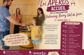 Apéros accueil  - Destination Valençay Berry Val de Loire