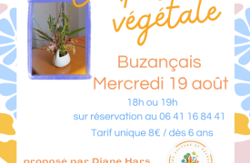 Atelier Culture et Découverte  : Composition végétale