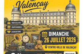 Brocante, vide-grenier de Valençay.