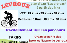 Randonnée VTT et pédestre à Levroux