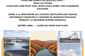Séance de dédicace Jean-Luc Stiver