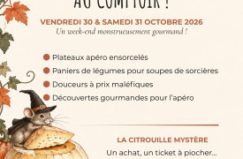 Halloween s'invite au Comptoir des Saveurs !