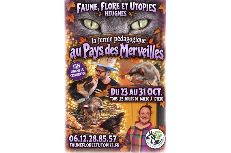 Ferme pédagogique "Faune, Flore et Utopies"