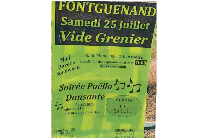 Comité des fêtes de Fontguenand