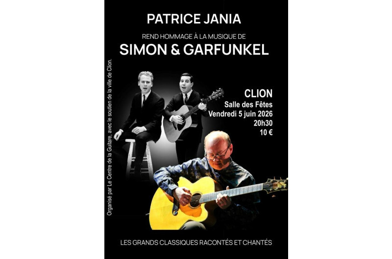 Centre d ela Guitare et ville de Clion