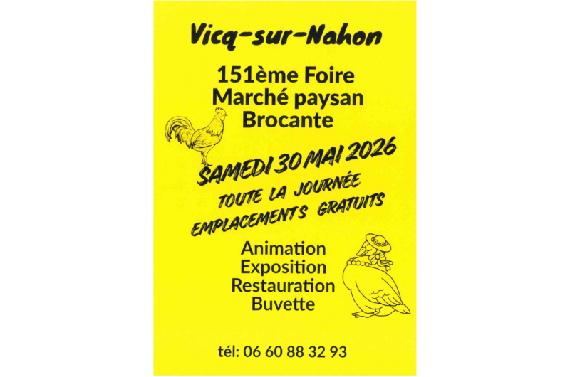 Foire Vicq-sur-Nahon