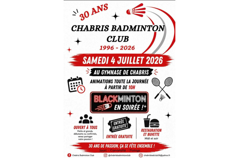 Association badminton Chabris