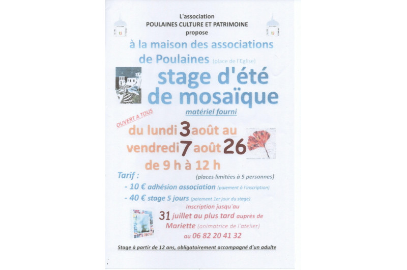 Association Poulaines culture et patrimoine