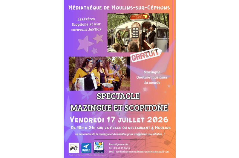 Médiatheque de Moulins sur Céphons 